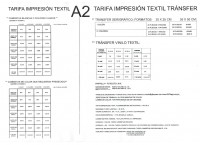 Precio de la serigrafia